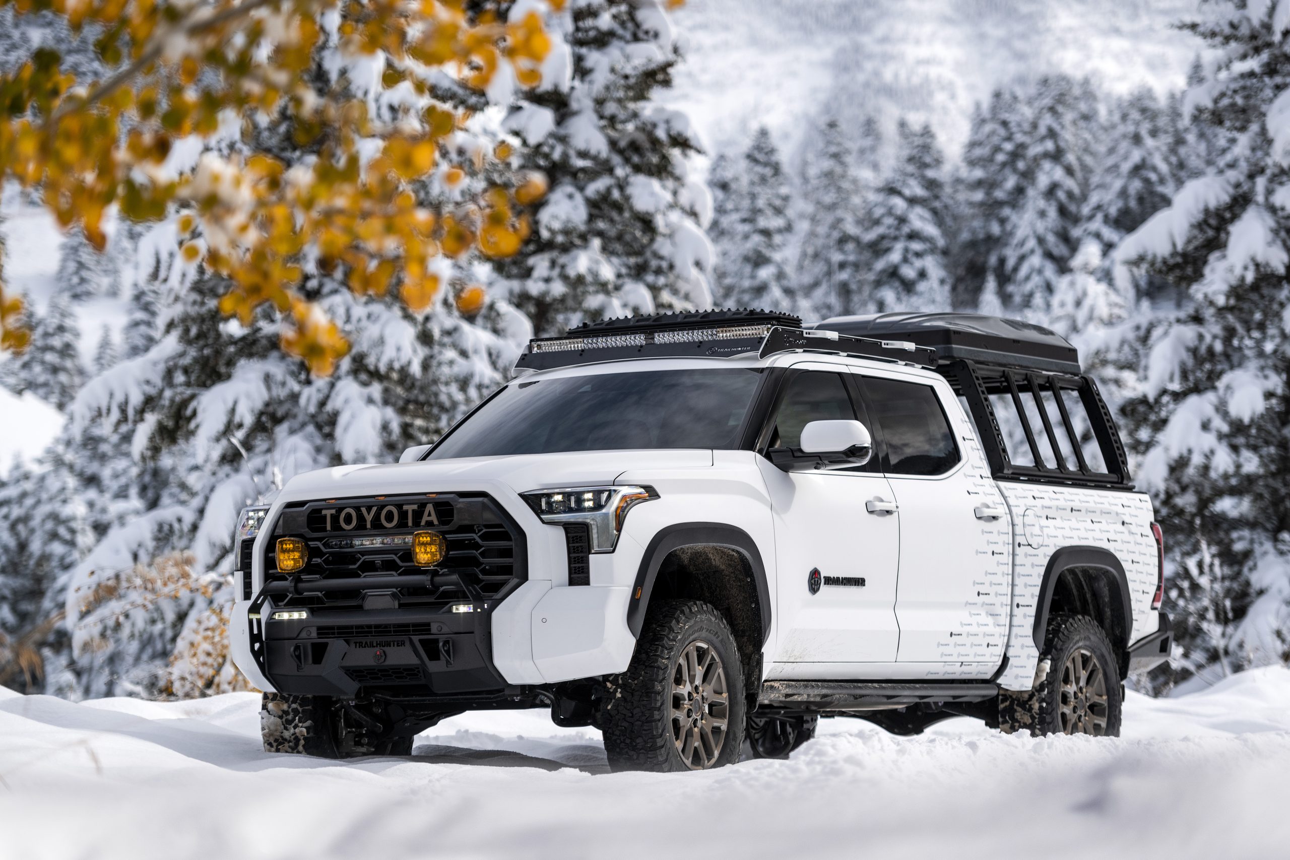 Trailhunter tundra concept toyota sema show 2022