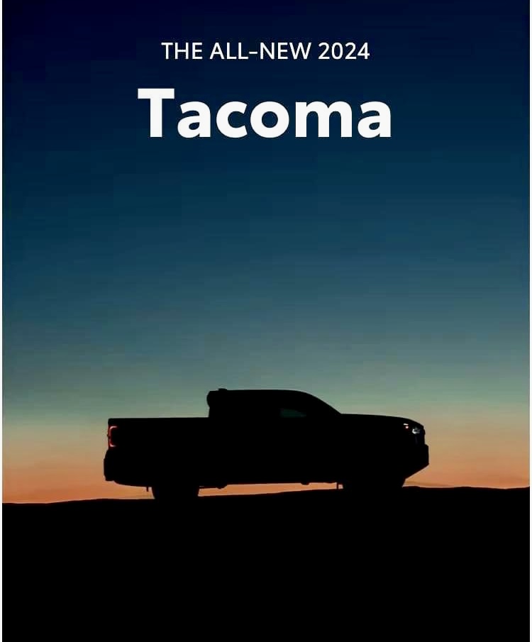 All new 2024 Toyota Tacoma Teaser with Hybrid MAX