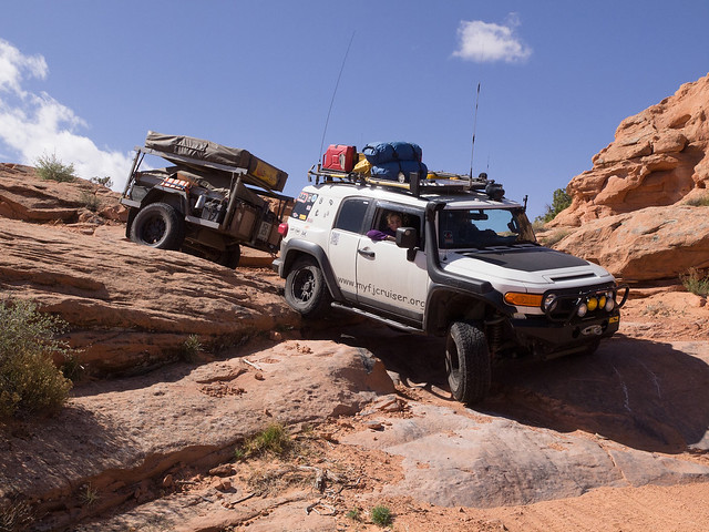 Overland hole in the rock trail utah